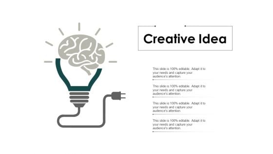 Creative Idea Technology Ppt PowerPoint Presentation Summary Outline