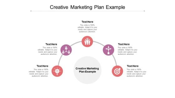 Creative Marketing Plan Example Ppt PowerPoint Presentation Gallery Layouts Cpb