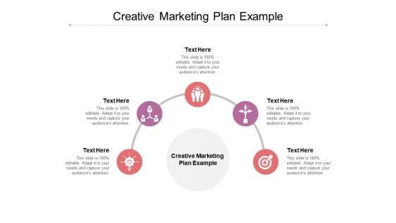 Creative Marketing Plan Example Ppt PowerPoint Presentation Gallery Layouts Cpb