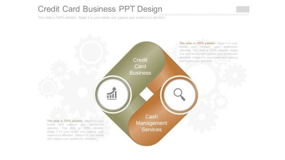 Credit Card Business Ppt Design