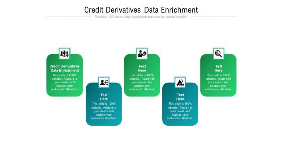 Credit Derivatives Data Enrichment Ppt PowerPoint Presentation Styles Rules Cpb Pdf