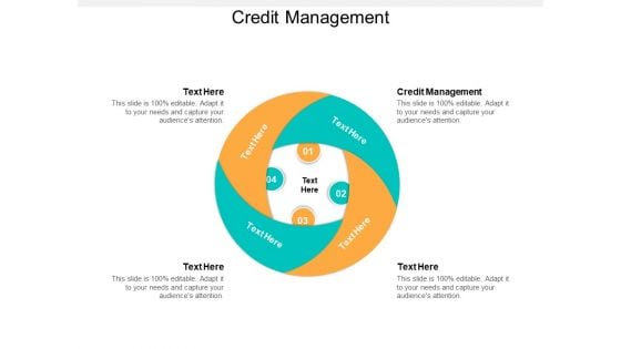 Credit Management Ppt PowerPoint Presentation Visual Aids Show Cpb