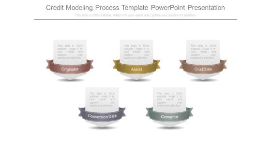 Credit Modeling Process Template Powerpoint Presentation