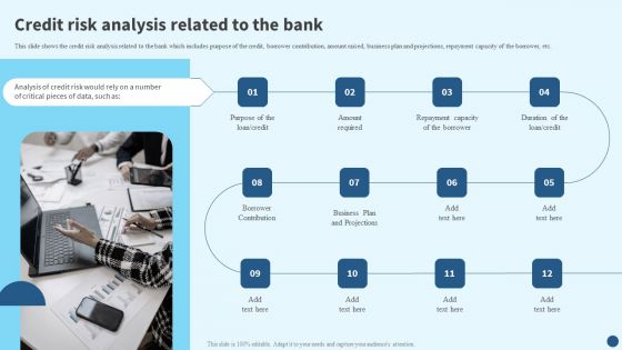 Credit Risk Management Credit Risk Analysis Related To The Bank Professional PDF