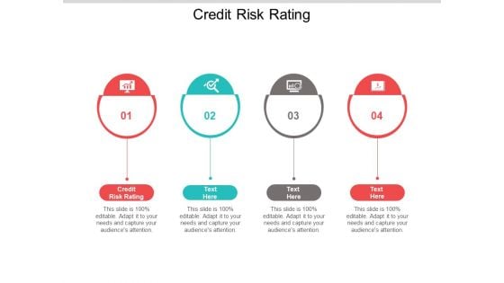 Credit Risk Rating Ppt PowerPoint Presentation Ideas Topics Cpb