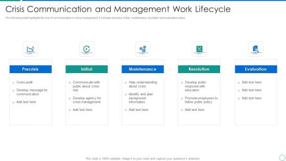 Crisis Communication And Management Work Lifecycle Portrait PDF Crisis Communication And Management Work Lifecycle Portrait PDF