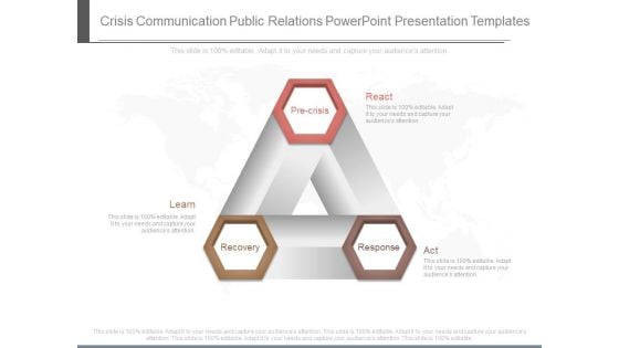 Crisis Communication Public Relations Powerpoint Presentation Templates