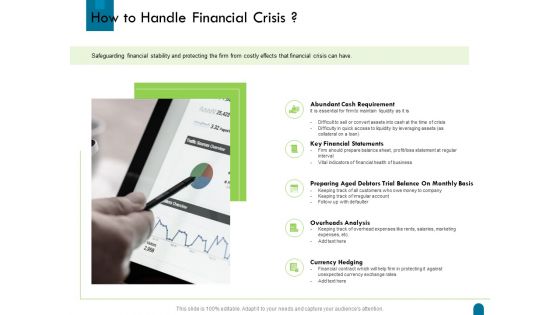 Crisis Management How To Handle Financial Crisis Ppt Inspiration Shapes PDF
