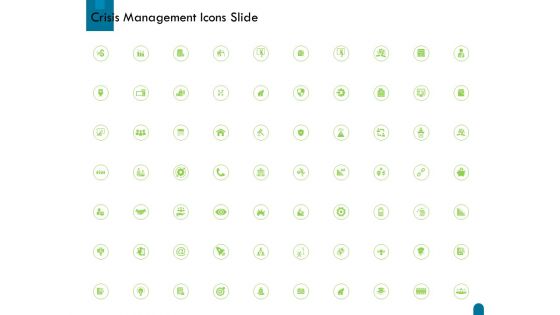 Crisis Management Icons Slide Ppt Infographic Template Show PDF