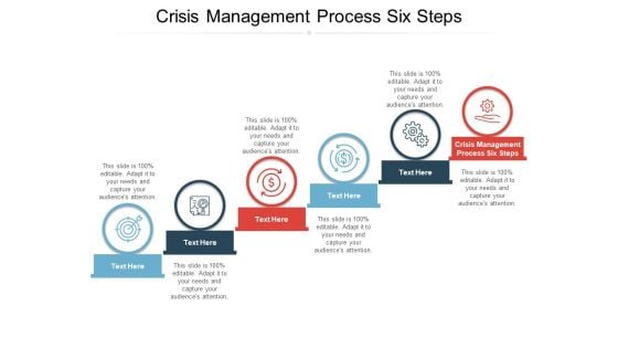 Crisis Management Process Six Steps Ppt PowerPoint Presentation Styles Introduction