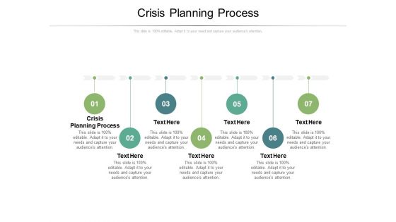 Crisis Planning Process Ppt PowerPoint Presentation Outline Inspiration Cpb Pdf