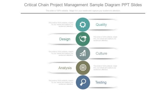 Critical Chain Project Management Sample Diagram Ppt Slides