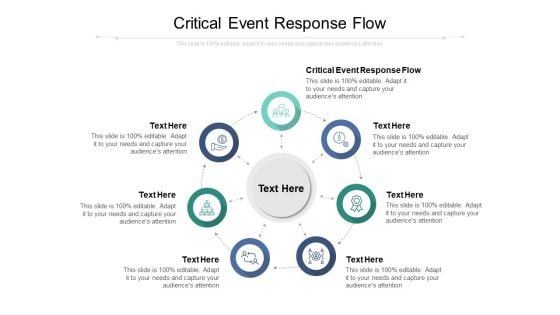 Critical Event Response Flow Ppt PowerPoint Presentation Infographics Good Cpb