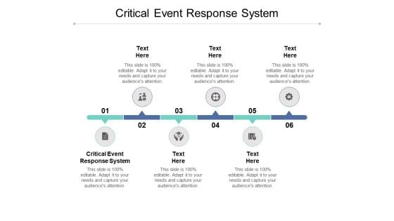 Critical Event Response System Ppt PowerPoint Presentation Ideas Graphics Template Cpb