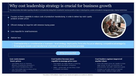 Critical Initiatives To Deploy Why Cost Leadership Strategy Is Crucial For Business Growth Designs PDF