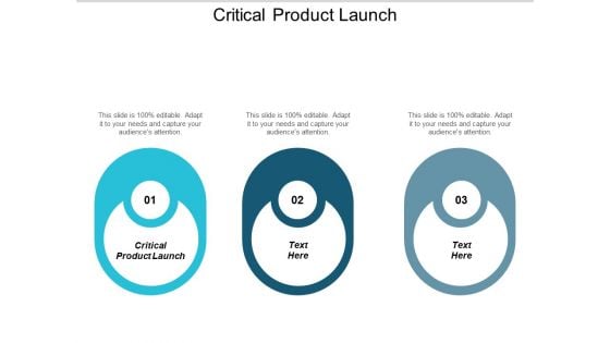 Critical Product Launch Ppt PowerPoint Presentation Gallery Slide Download Cpb