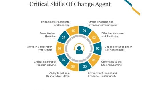 Critical Skills Of Change Agent Template 1 Ppt PowerPoint Presentation Layout