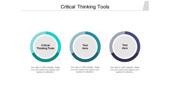 Critical Thinking Tools Ppt PowerPoint Presentation Model Format Ideas Cpb Pdf