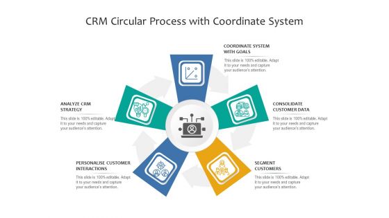 Crm Circular Process With Coordinate System Ppt PowerPoint Presentation File Files PDF