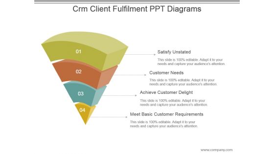 Crm Client Fulfilment Ppt Diagrams