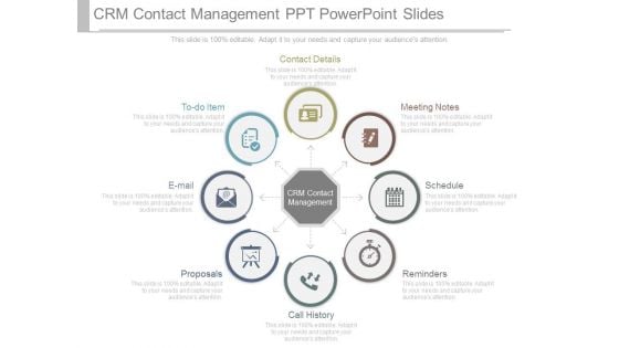 Crm Contact Management Ppt Powerpoint Slides