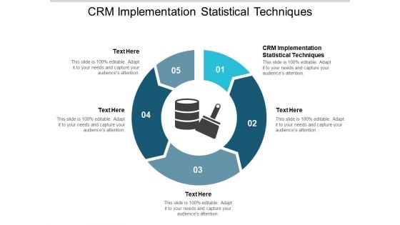 Crm Implementation Statistical Techniques Ppt PowerPoint Presentation Visual Aids Infographics Cpb