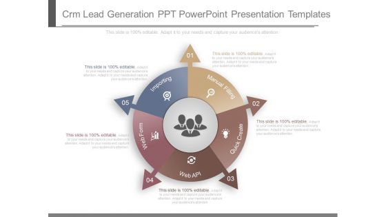 Crm Lead Generation Ppt Powerpoint Presentation Templates