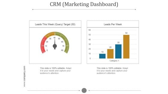 Crm Marketing Dashboard Ppt PowerPoint Presentation Templates