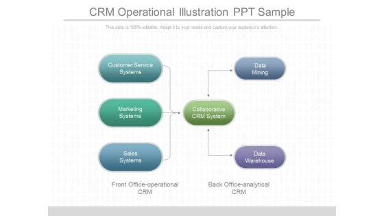 Crm Operational Illustration Ppt Sample Crm Operational Illustration Ppt Sample