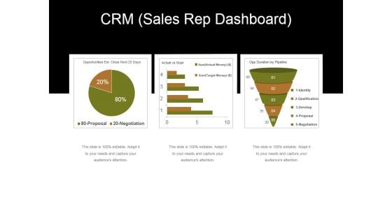 Crm Rep Dashboard Ppt PowerPoint Presentation Styles Objects