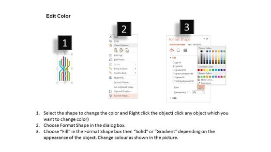 Cross Arrows Design With Team Icons Powerpoint Templates