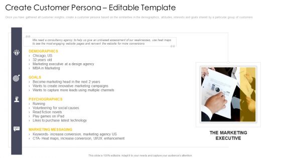 Cross Channel Marketing Communications Initiatives Create Customer Persona Editable Ideas PDF Cross Channel Marketing Communications Initiatives Create Customer Persona Editable Ideas PDF