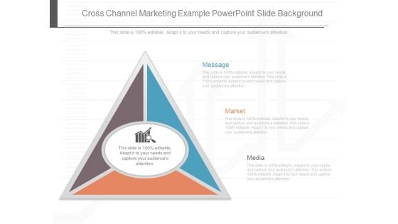 Cross Channel Marketing Example Powerpoint Slide Background