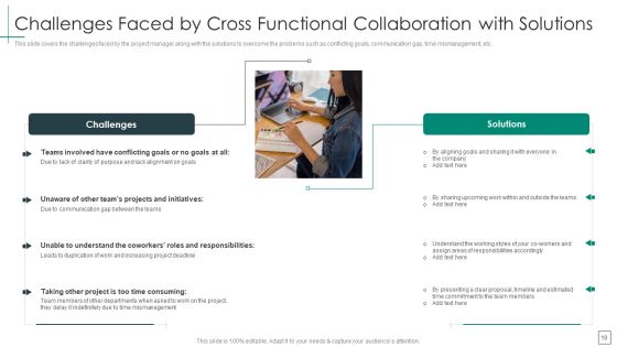 Cross Functional Teams Collaboration Management Ppt PowerPoint Presentation Complete Deck With Slides Slide18