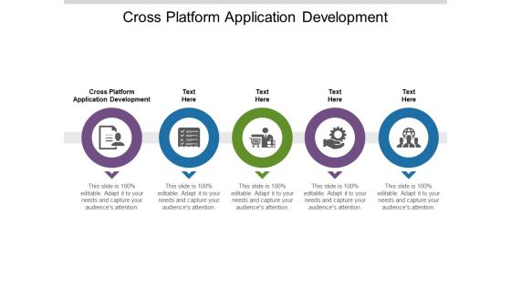 Cross Platform Application Development Ppt PowerPoint Presentation File Designs Download Cpb Pdf