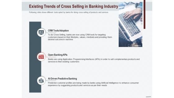 Cross Sell In Banking Industry Existing Trends Of Cross Selling In Banking Industry Ppt Styles Examples PDF