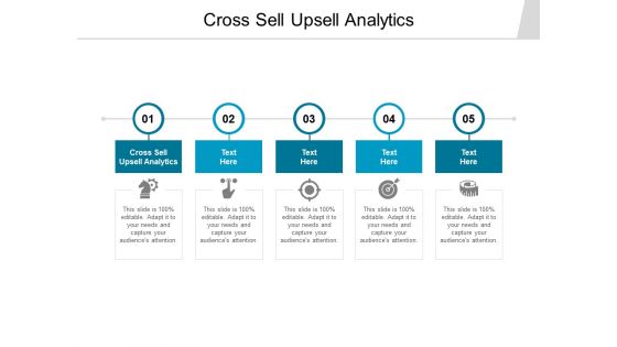 Cross Sell Upsell Analytics Ppt PowerPoint Presentation Outline Influencers Cpb