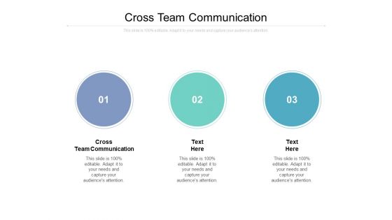 Cross Team Communication Ppt PowerPoint Presentation Outline Grid Cpb