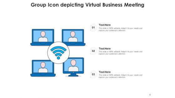 Crowd Icon Business Meeting Ppt PowerPoint Presentation Complete Deck