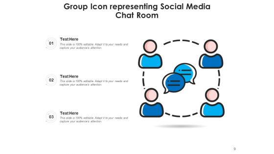 Crowd Icon Business Meeting Ppt PowerPoint Presentation Complete Deck