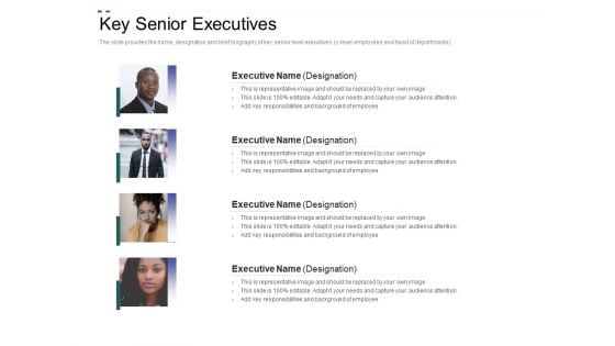 Crowd Sourced Equity Funding Pitch Deck Key Senior Executives Download PDF Crowd Sourced Equity Funding Pitch Deck Key Senior Executives Download PDF