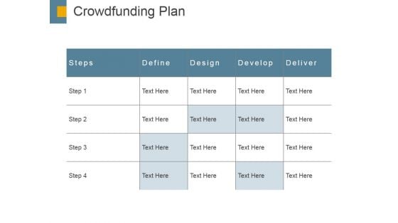 Crowdfunding Plan Ppt PowerPoint Presentation Infographics Background Designs