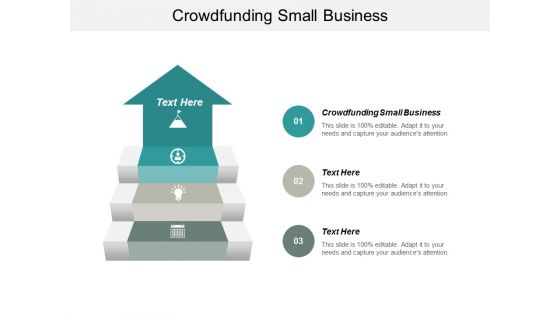 Crowdfunding Small Business Ppt PowerPoint Presentation Slides Icons Cpb