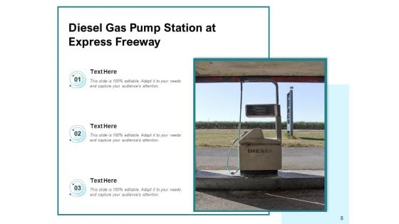 Crude Oil Gas Station Express Freeway Ppt PowerPoint Presentation Complete Deck