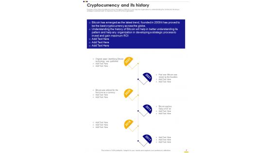 Cryptocurrency Playbook Template