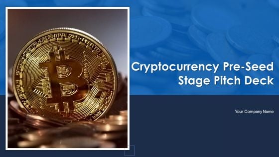 Cryptocurrency Pre Seed Stage Pitch Deck Geeks Ppt PowerPoint Presentation Complete Deck With Slides