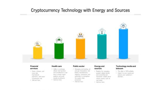 Cryptocurrency Technology With Energy And Sources Ppt PowerPoint Presentation Icon Deck PDF