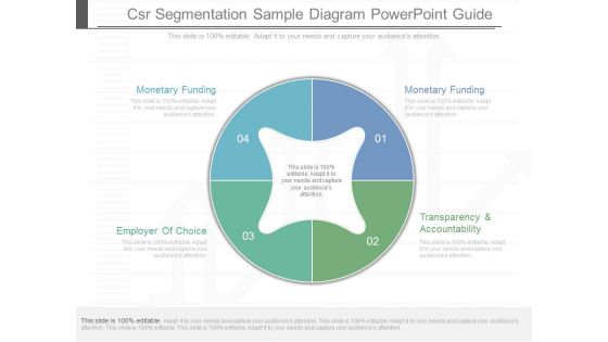 Csr Segmentation Sample Diagram Powerpoint Guide