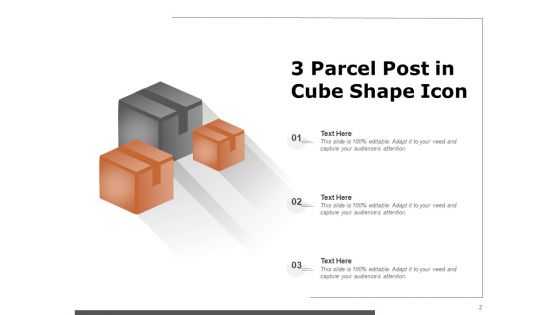 Cuboid Icon Cube Shape Small Boxes Glass Icon Ppt PowerPoint Presentation Complete Deck