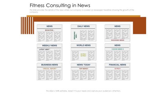 Cultivating The Wellbeing Culture In Organization Fitness Consulting In News Sample PDF Cultivating The Wellbeing Culture In Organization Fitness Consulting In News Sample PDF